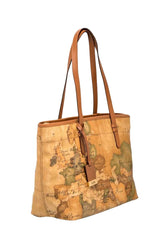 Borsa Shopper Geo Classic Media Naturale